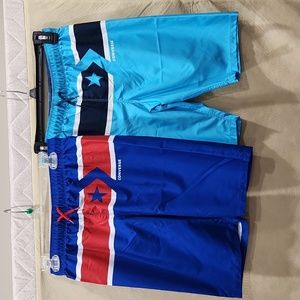 Bundle of Converse Swim Trunks